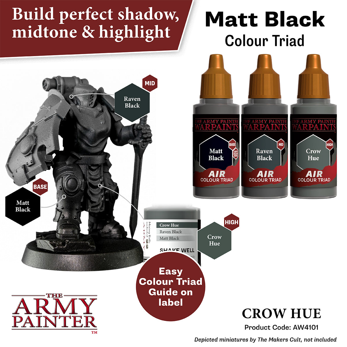 Army Painter Air Crow Hue | 5713799410183
