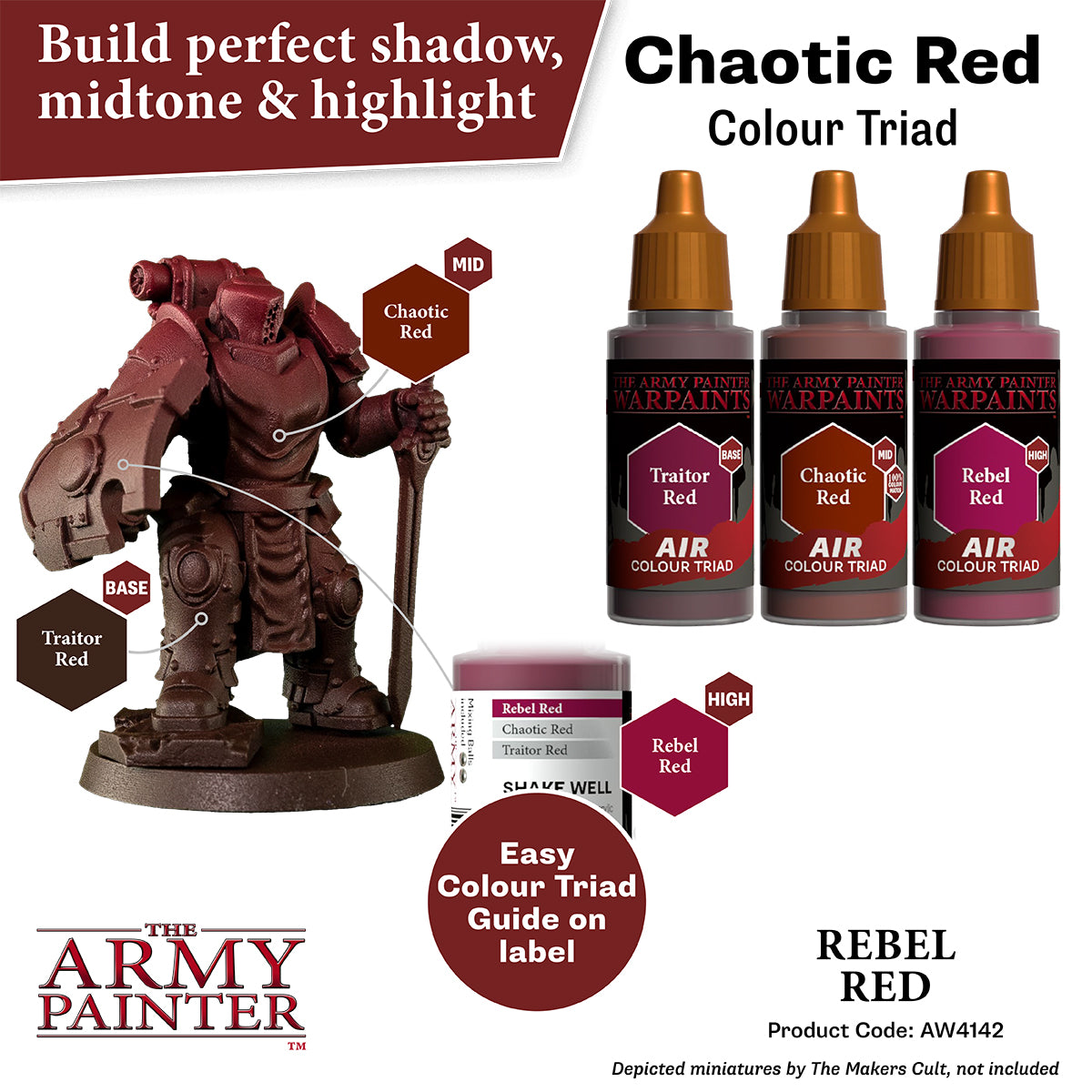 Army Painter Air Rebel Red | 5713799414280