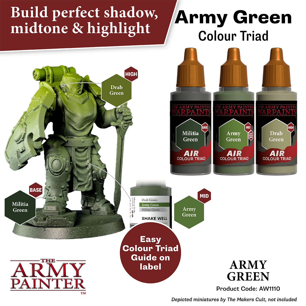 Army Painter Air Army Green | 5713799111080