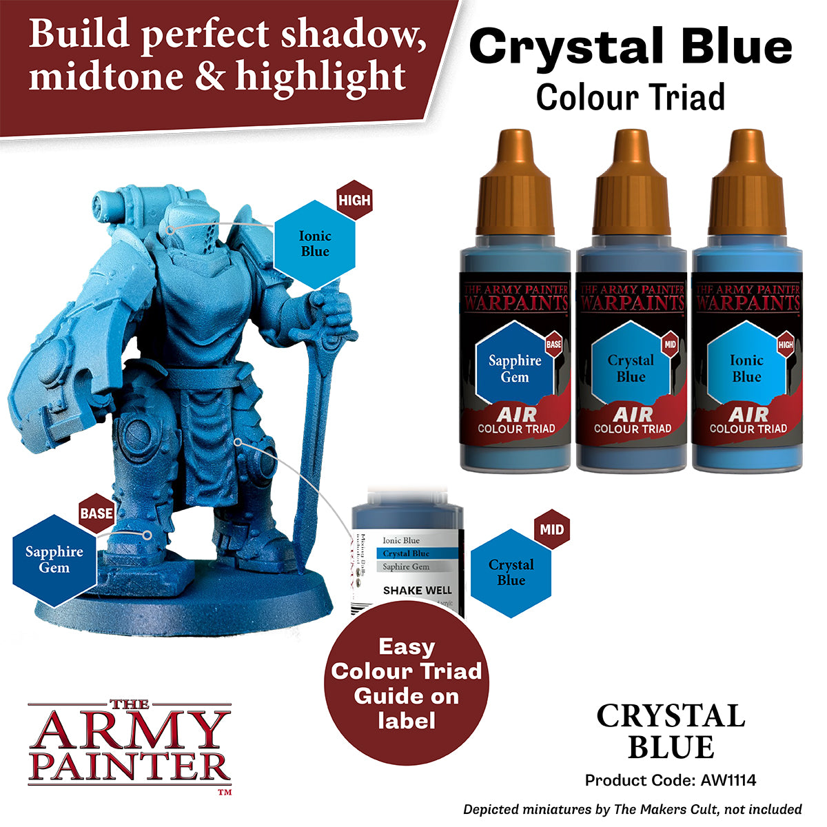 Army Painter Air Crystal Blue | 5713799111486