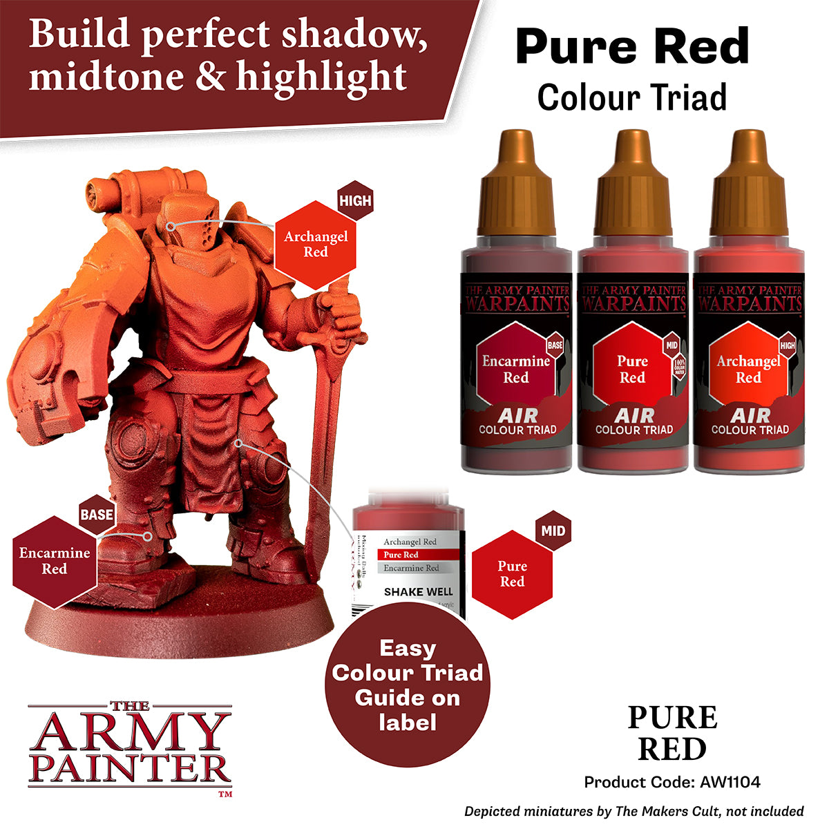 Army Painter Air Pure Red | 5713799110489