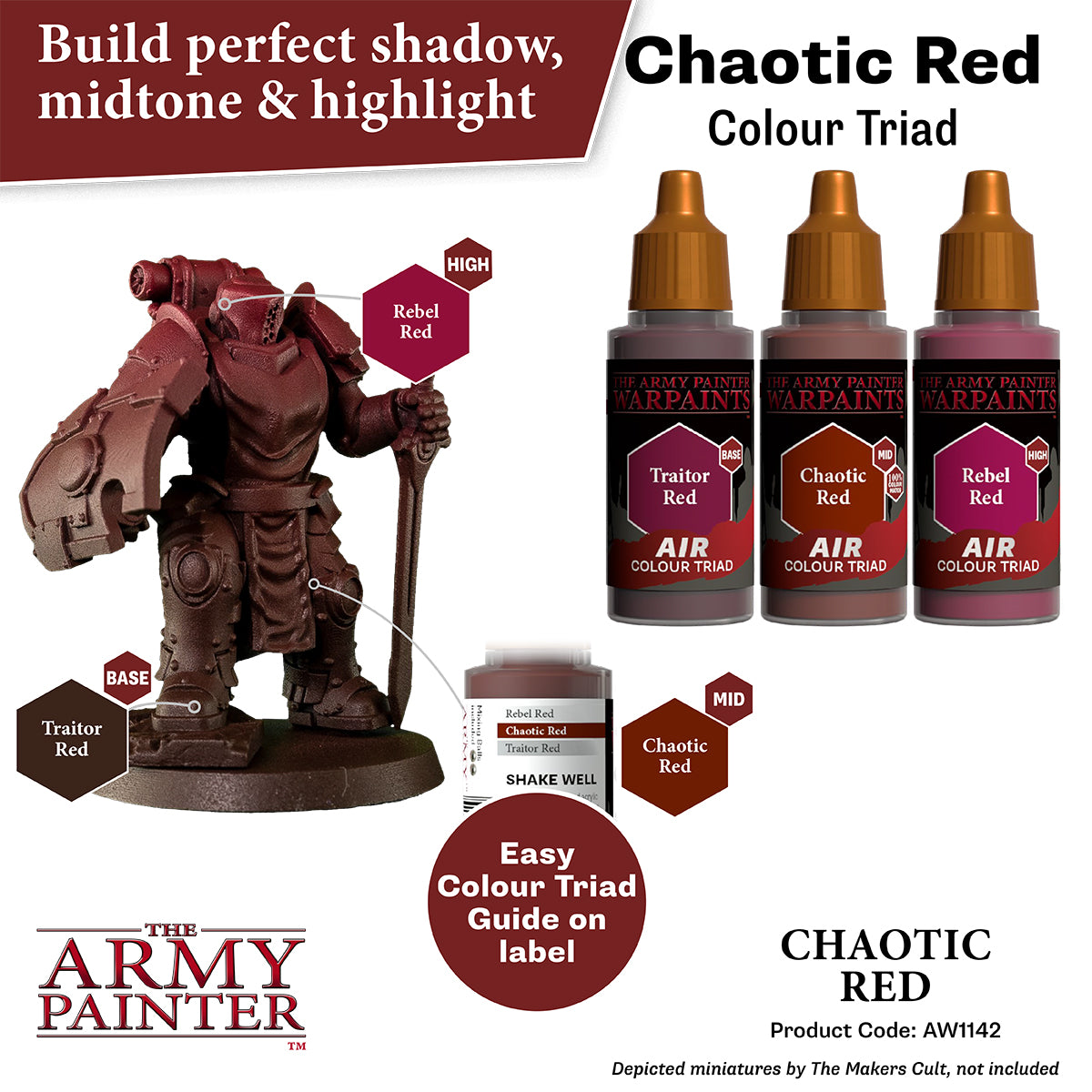 Army Painter Air Chaotic Red | 5713799114289