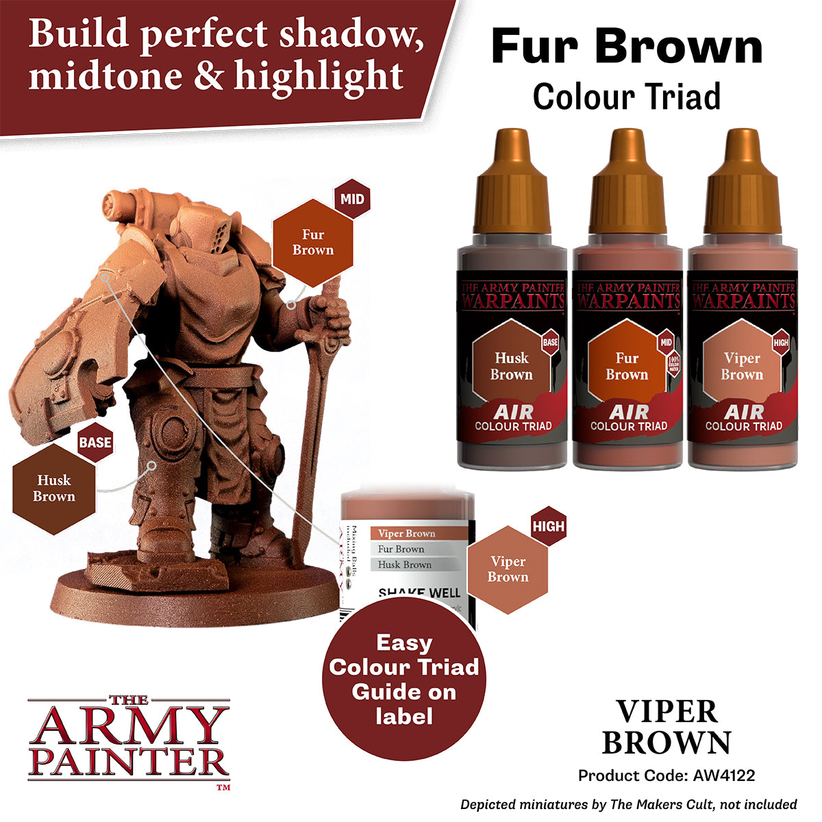 Army Painter Air Viper Brown | 5713799412286