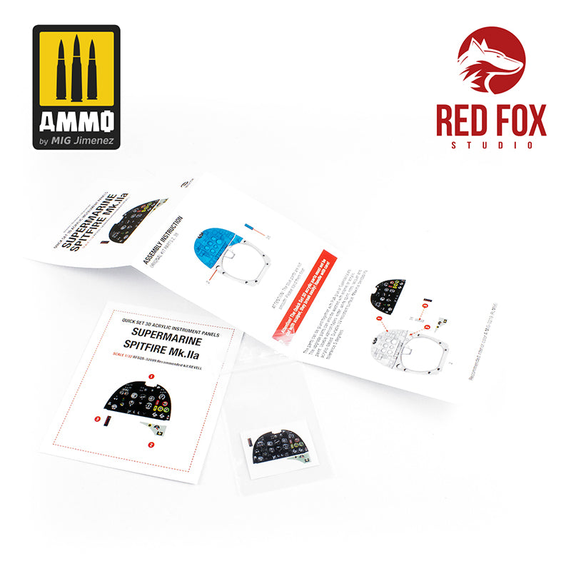 Red Fox Studio 1/32 Supermarine Spitfire Mk.Iia (for Revell Kit) | 5999571350988