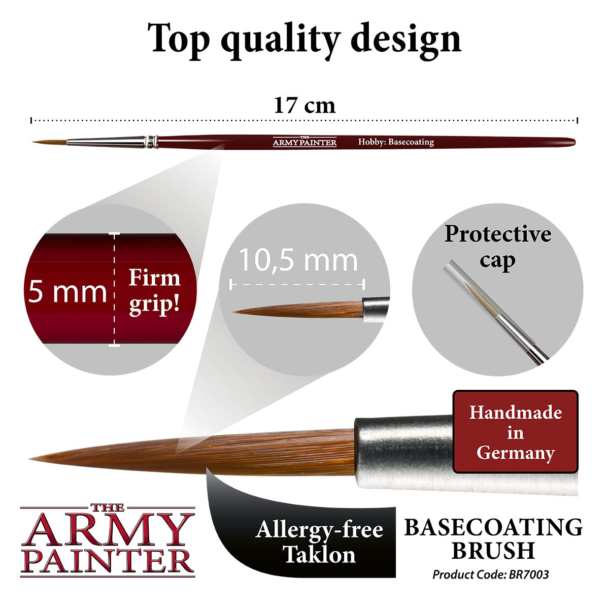 Army Painter Hobby Brush - Basecoating | 5713799700307