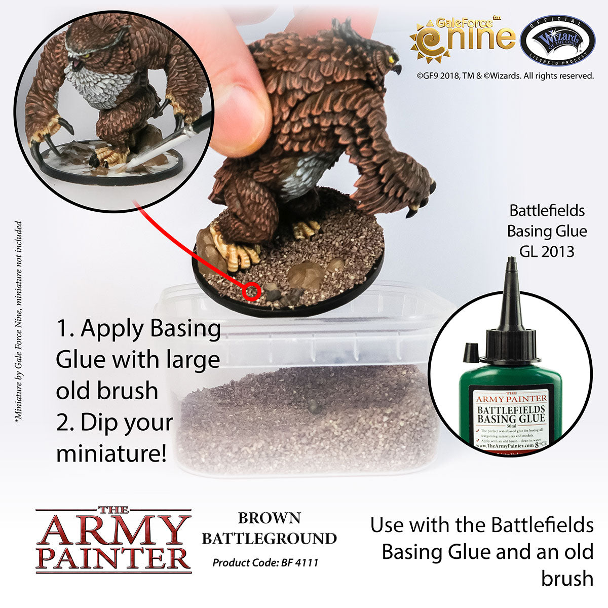 Army Painter Brown Battleground | 5713799411104