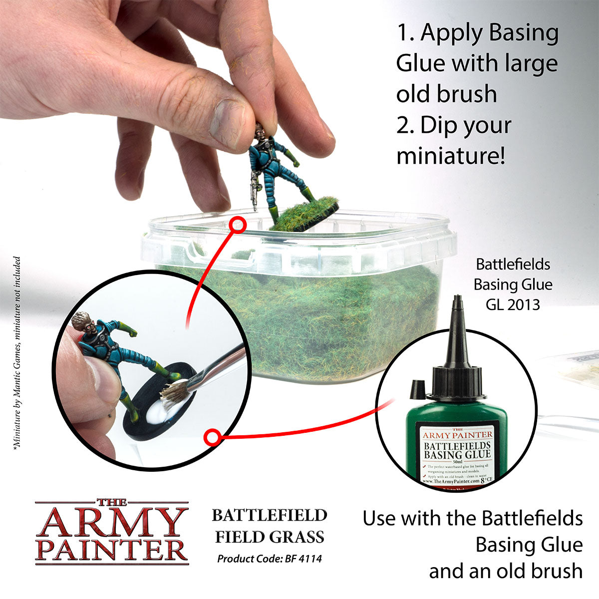 Army Painter Battlefield Field Grass | 5713799411401
