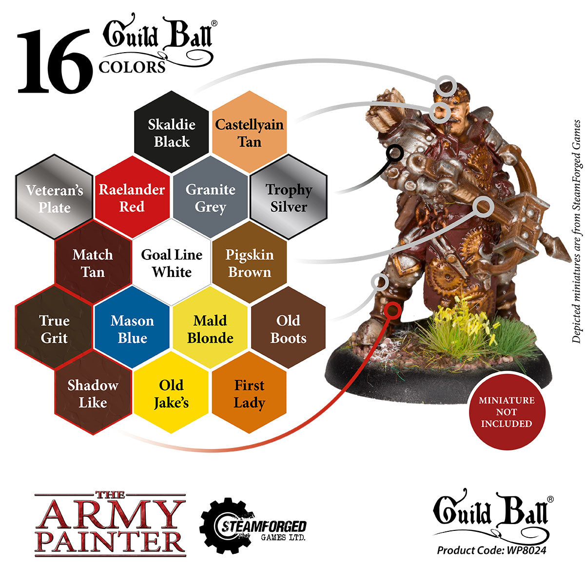 Army Painter Warpaints Guildball paint set | 5713799802407
