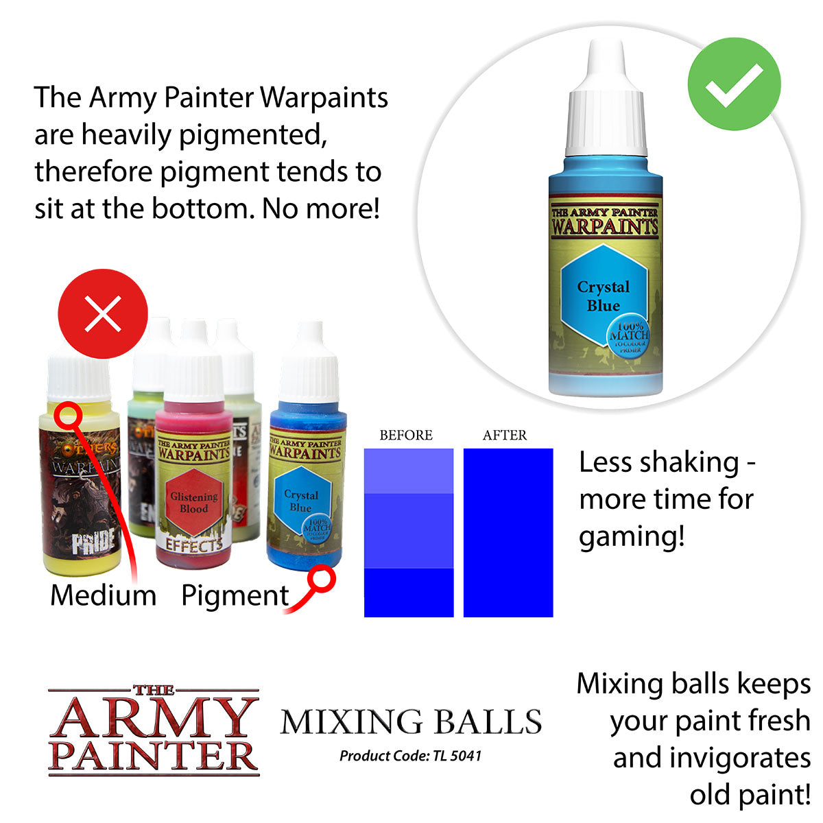 Army Painter Mixing balls | 5713799504103