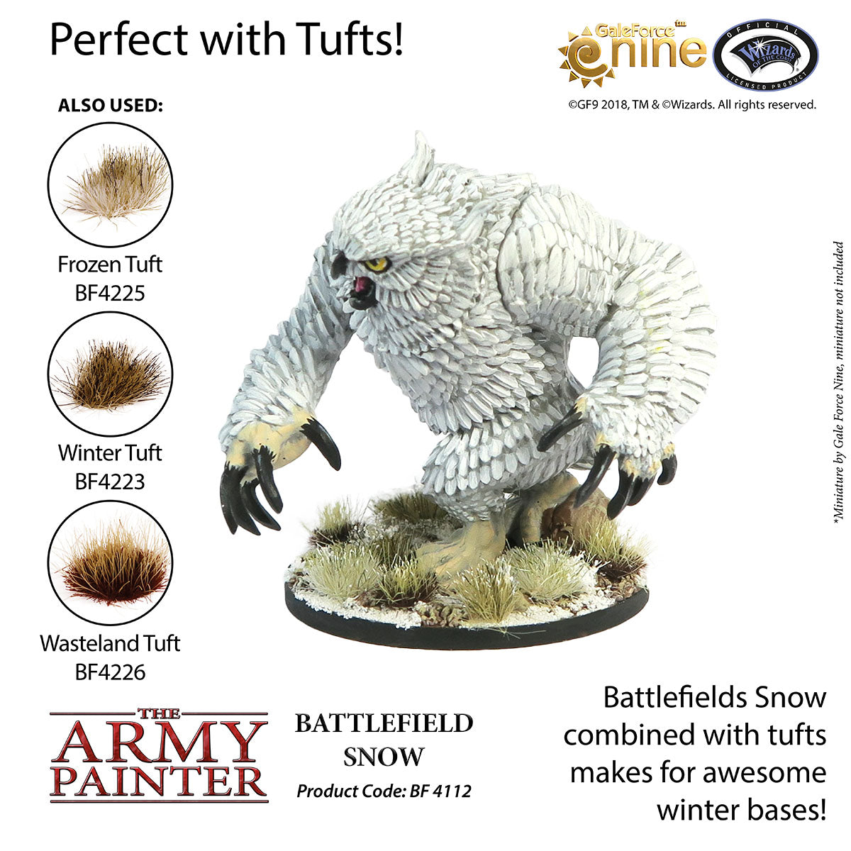 Army Painter Battlefield Snow | 5713799411203