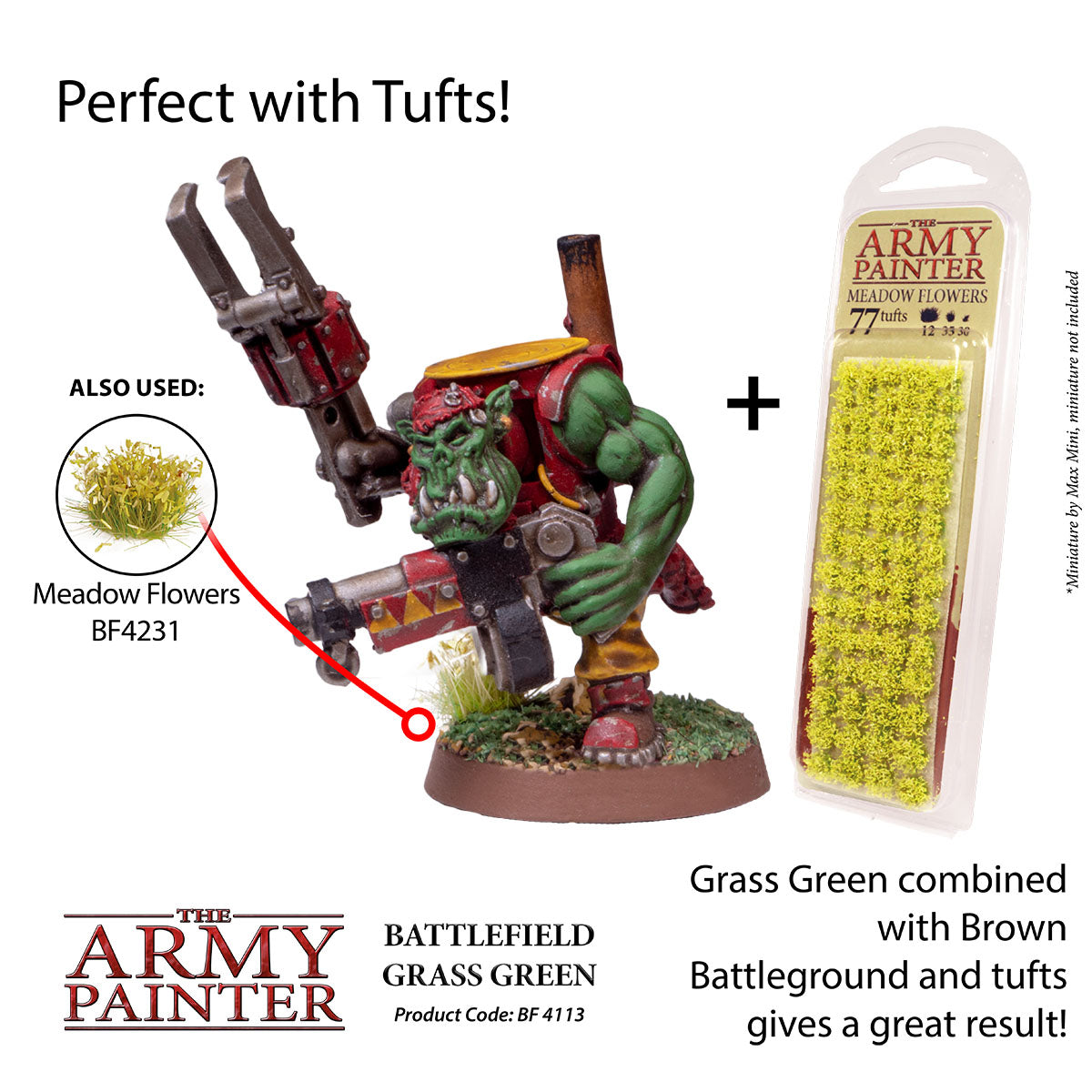 Army Painter Battlefield Grass Green | 5713799411302