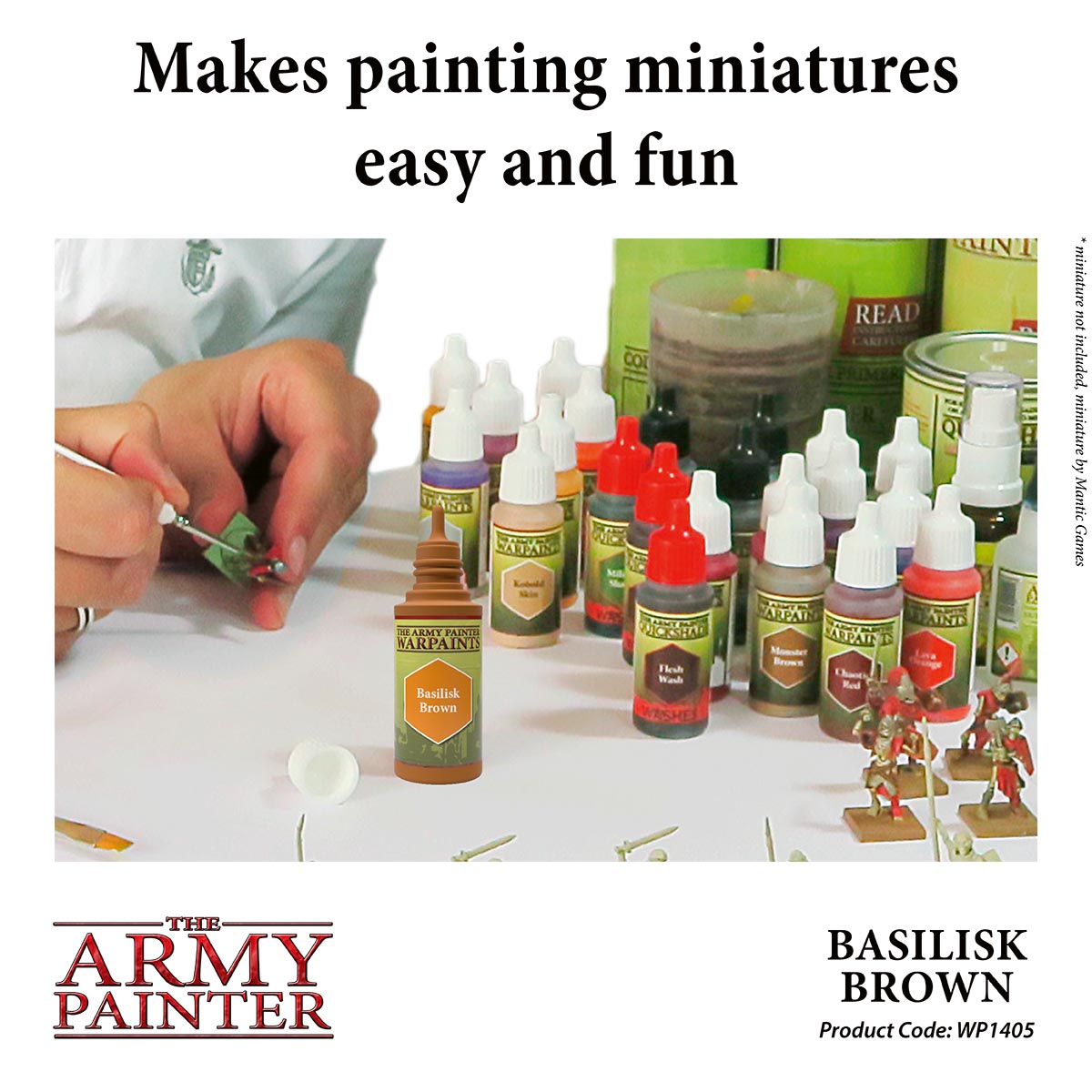 Army Painter Basilisk Brown | 5713799140509
