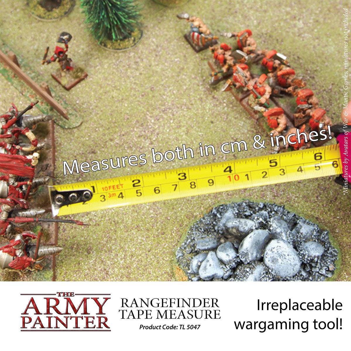 Army Painter Rangefinder Tape Measure | 5713799504707