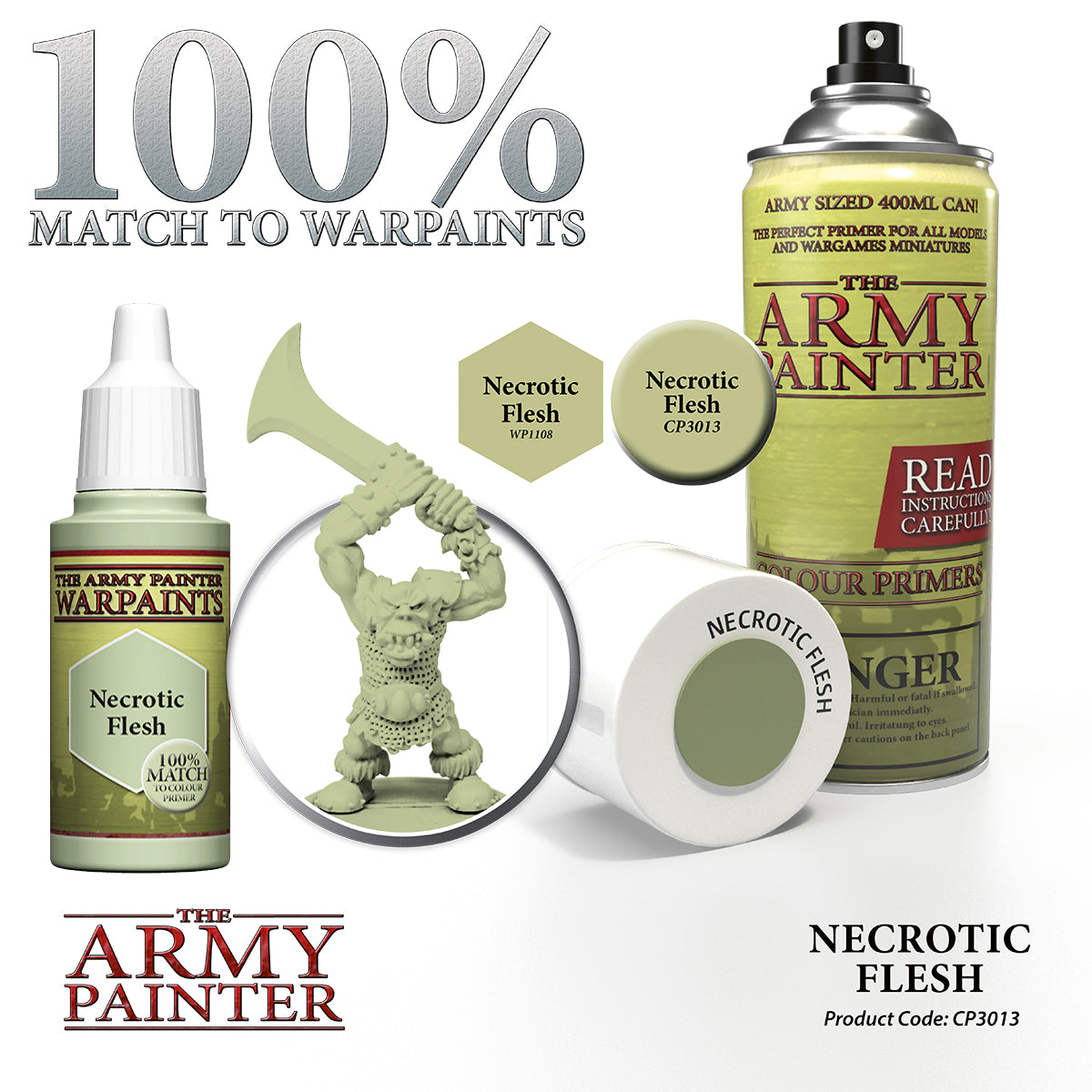 Army Painter Colour Primer - Necrotic Flesh | 5713799301313