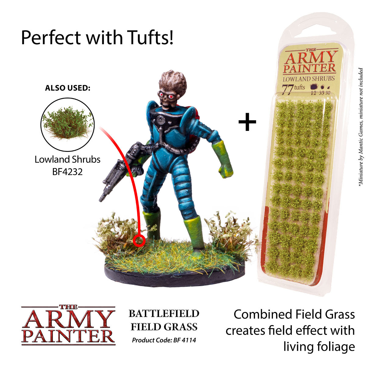 Army Painter Battlefield Field Grass | 5713799411401