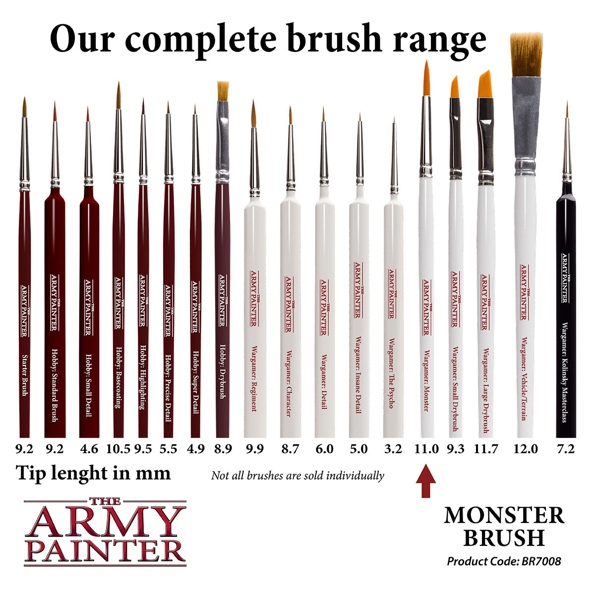 Army Painter Wargamer Brush - Monster | 5713799700802