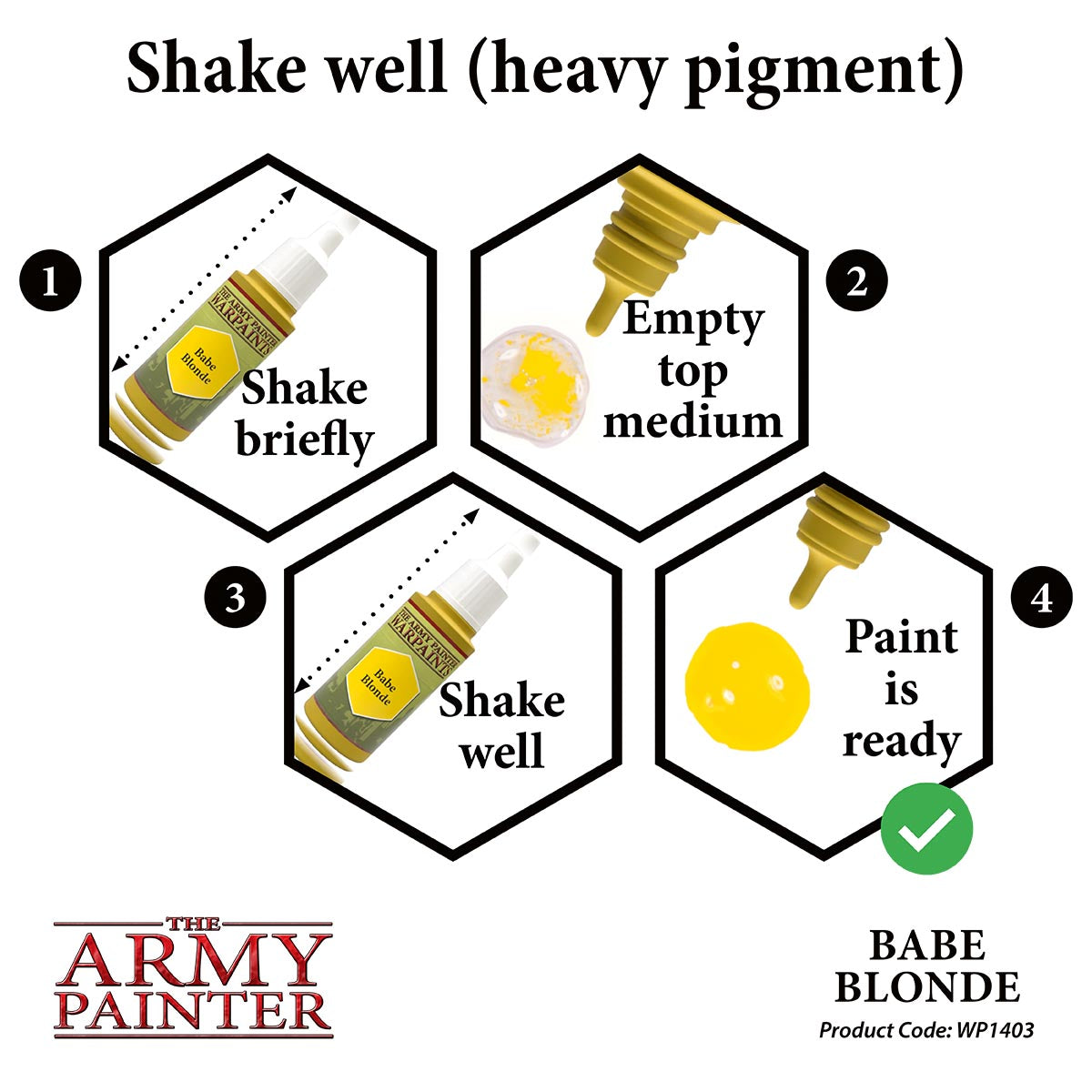 Army Painter Babe Blonde | 5713799140301