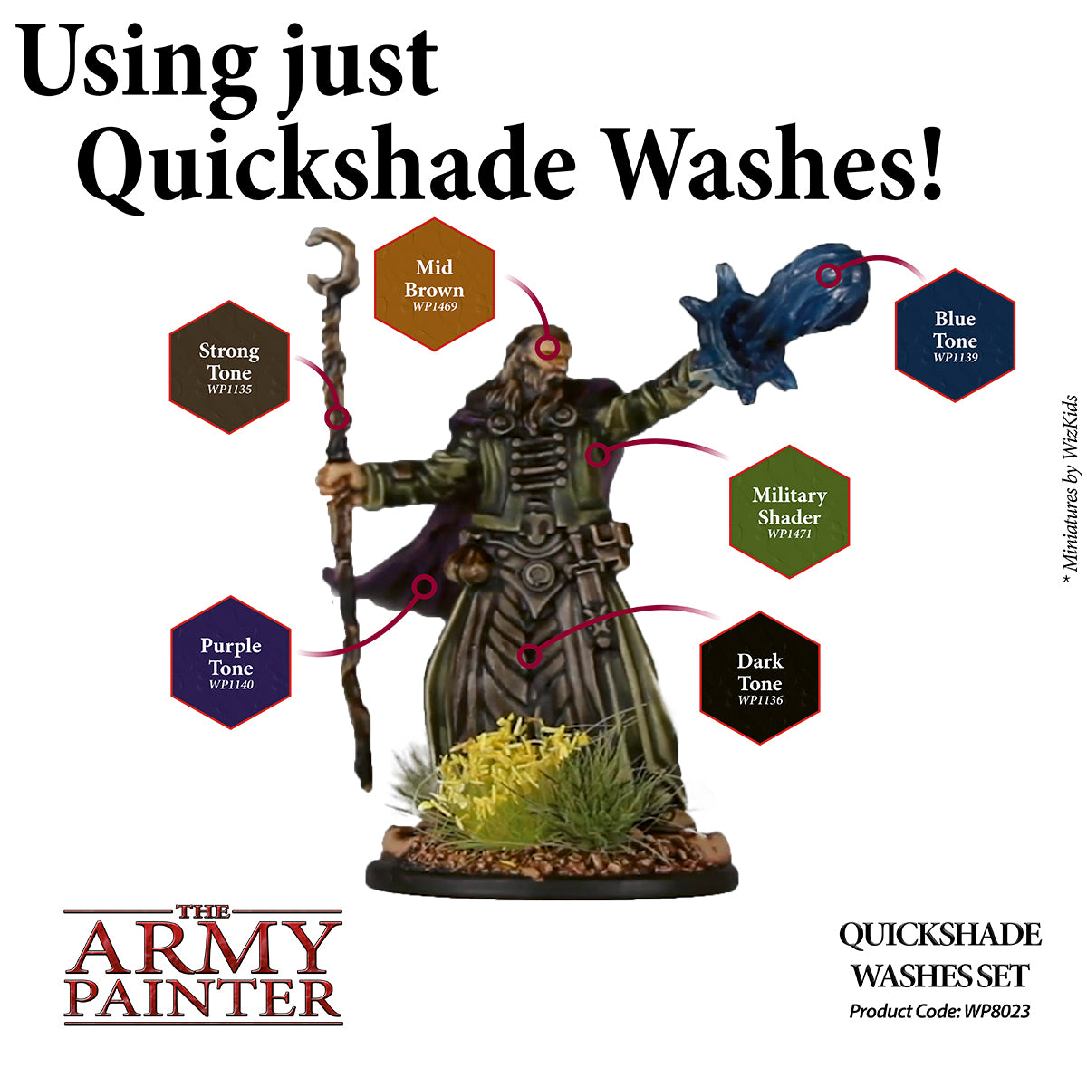 Army Painter Warpaints Washes Paint Set | 5713799802308