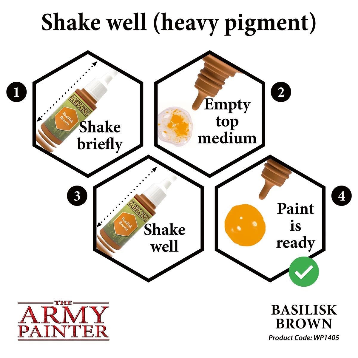 Army Painter Basilisk Brown | 5713799140509