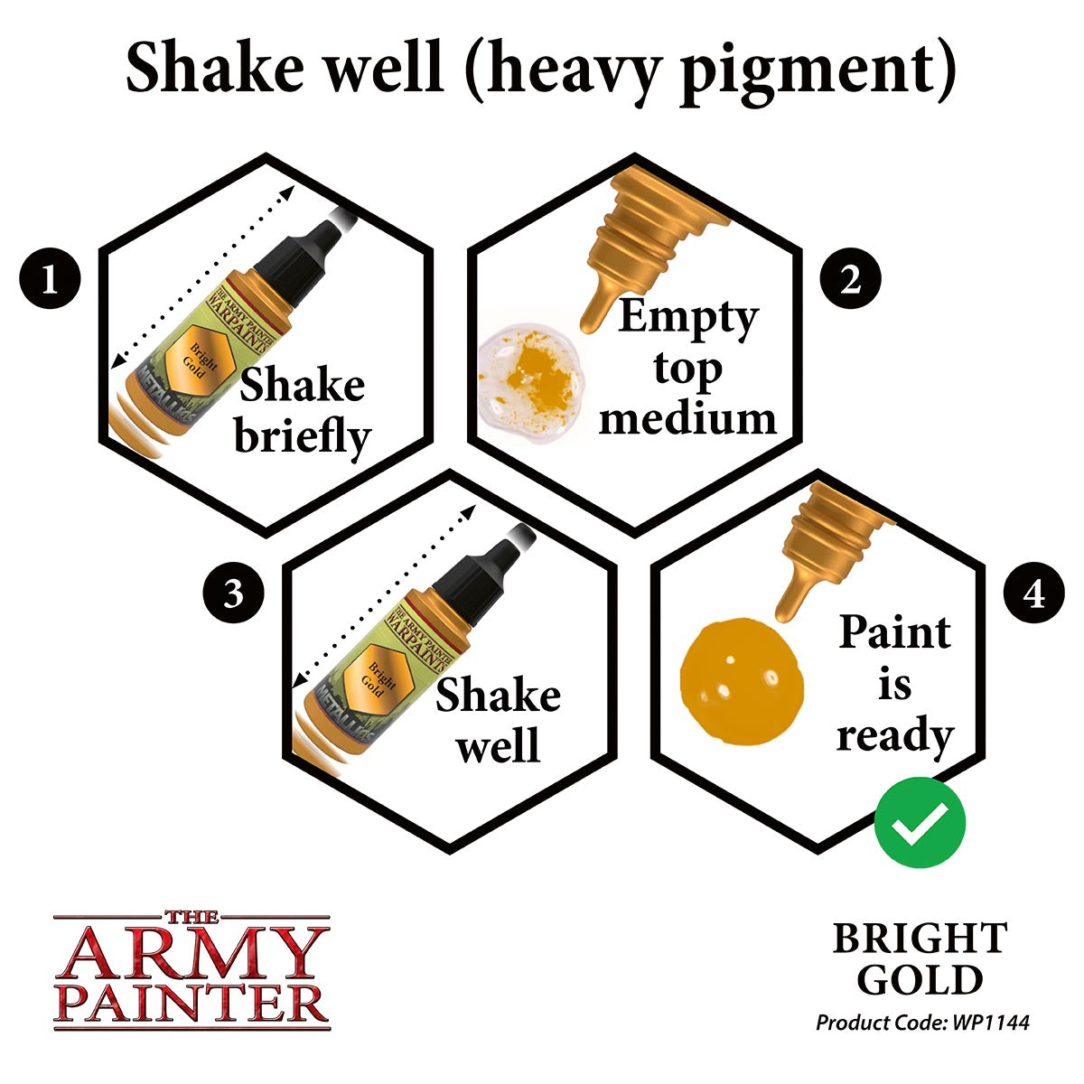 Army Painter Bright Gold | 5713799114401