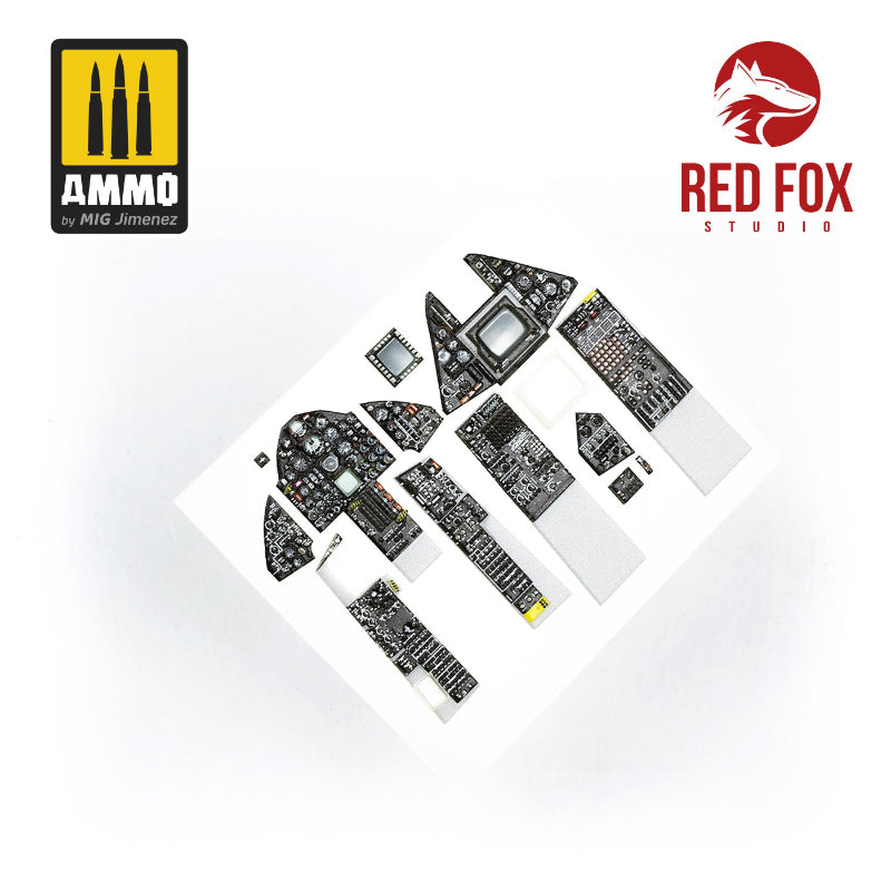 Red Fox Studio 1/48 SR-71A Blackbird(for Revell kit) | 5999571351695
