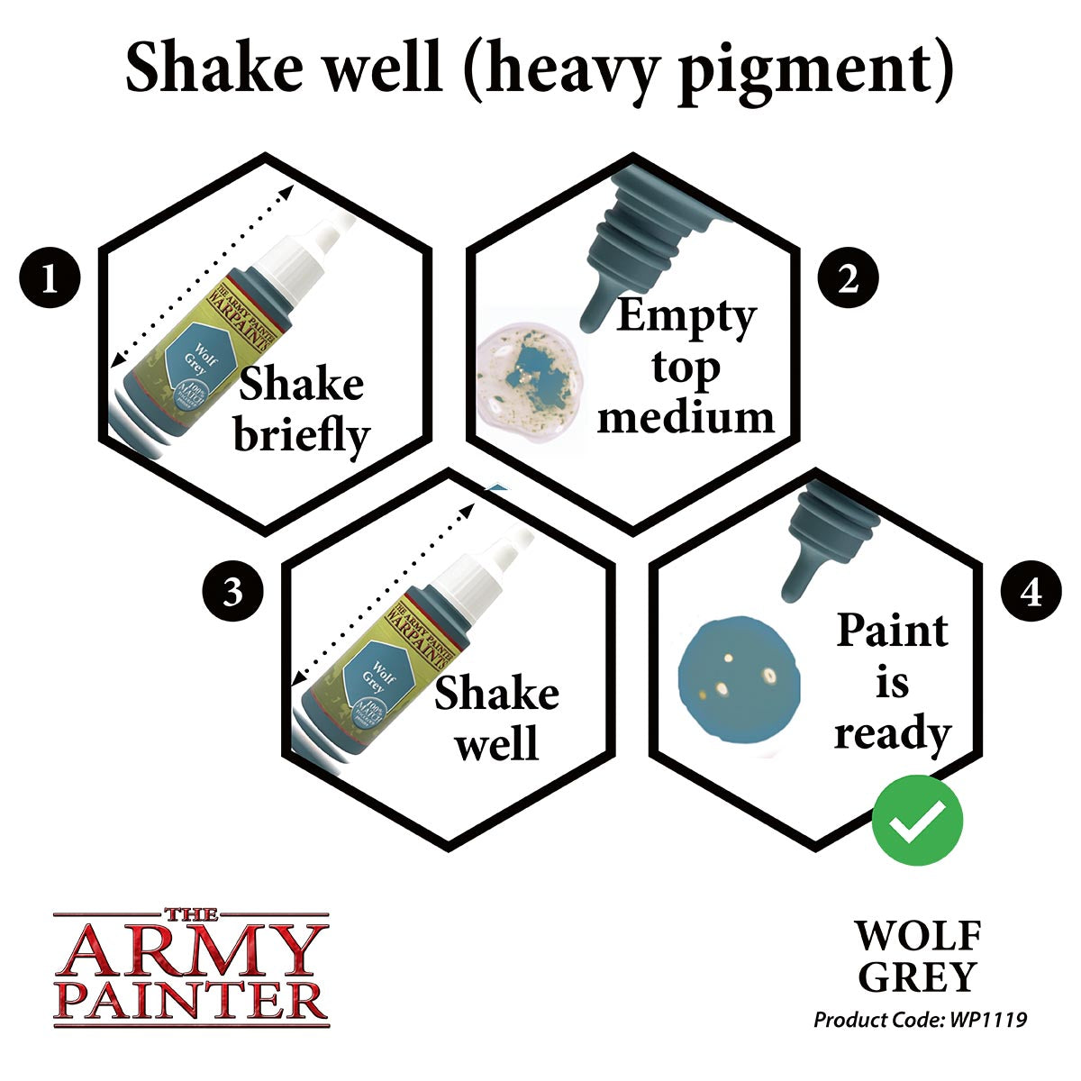 Army Painter Wolf Grey | 2561119111110