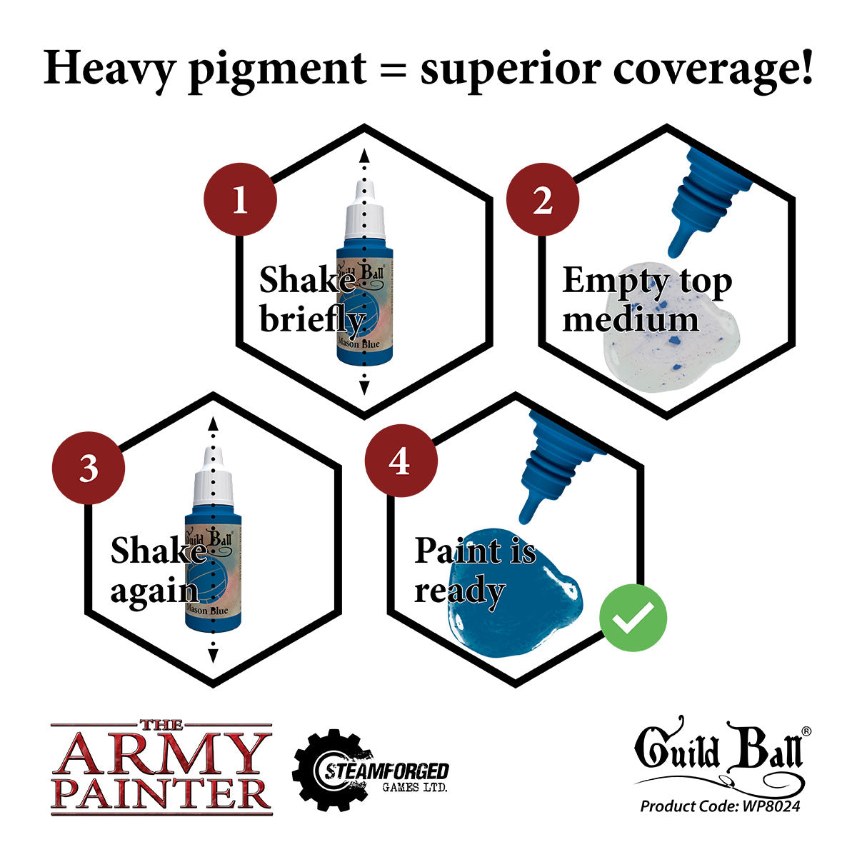 Army Painter Warpaints Guildball paint set | 5713799802407