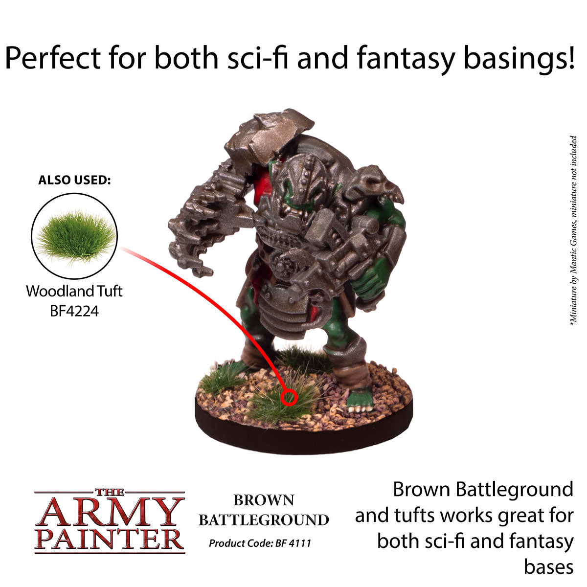 Army Painter Brown Battleground | 5713799411104