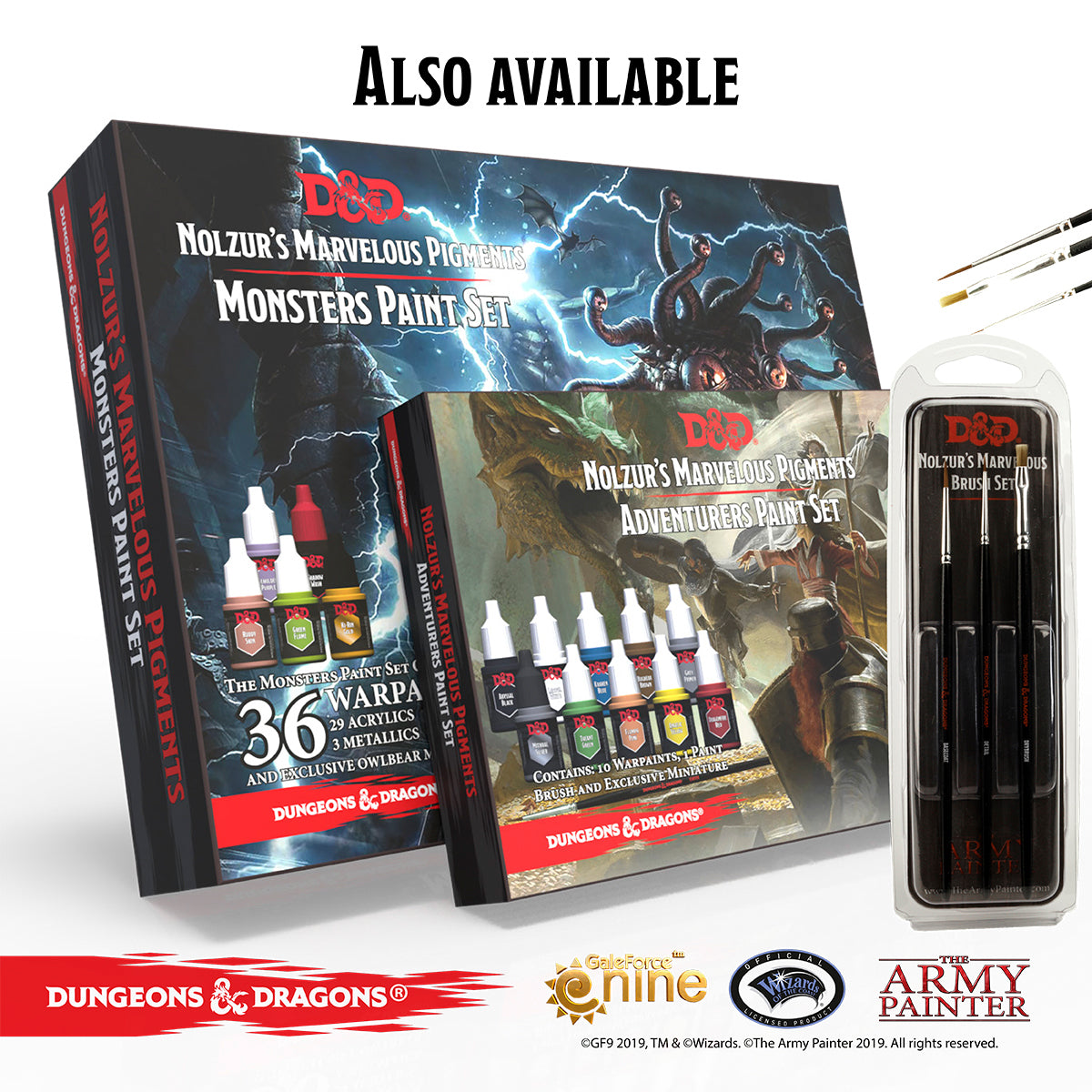 Army Painter D&D Underdark Paint Set | 5713799750043