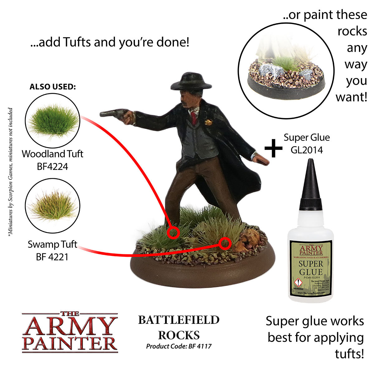 Army Painter Battlefield Rocks | 5713799411708