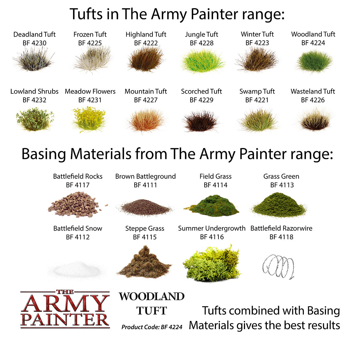 Army Painter Woodland Tuft | 5713799422407