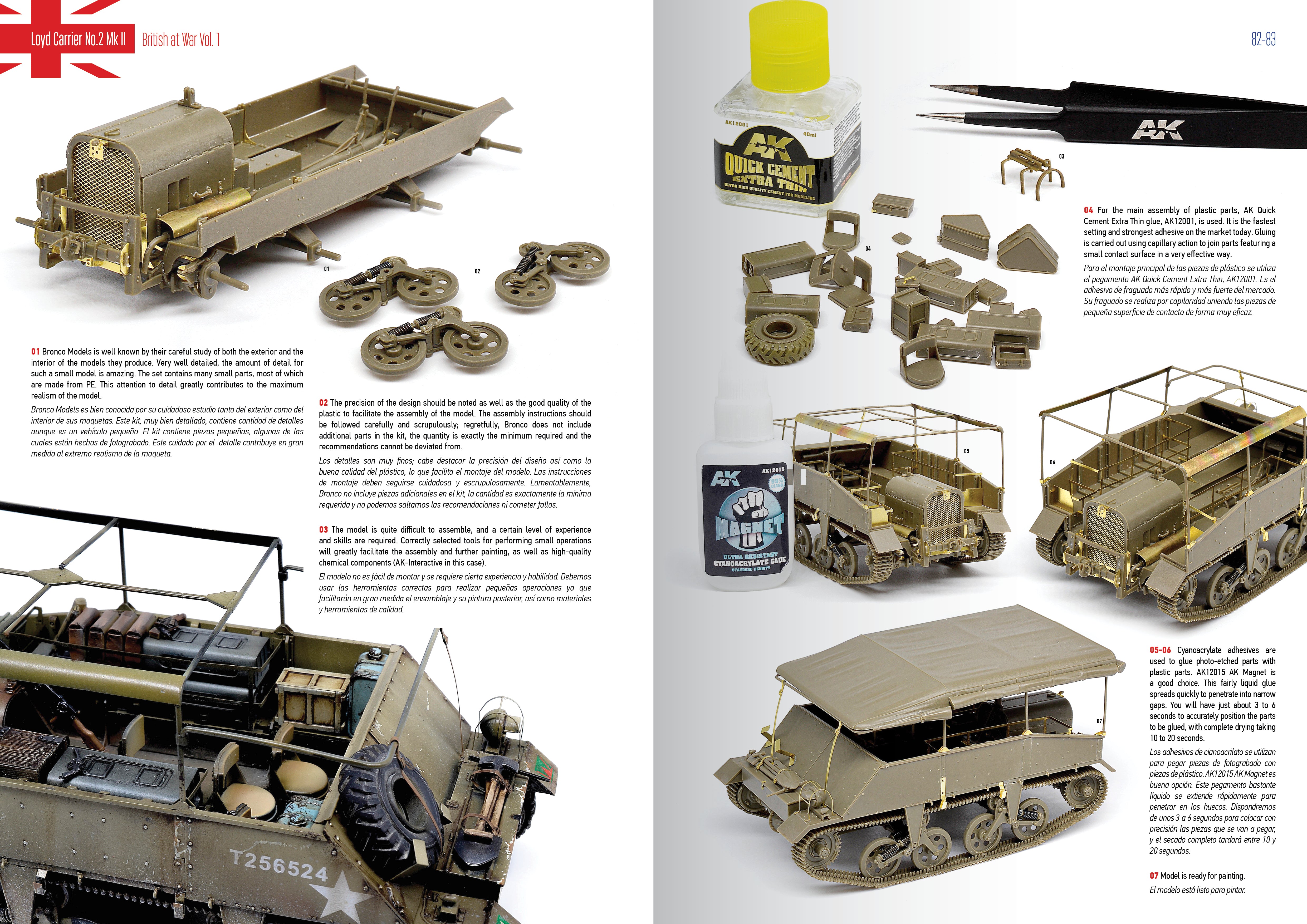 AK Interactive British at War / Los Britanicos en Guerra Vol.1 (bilingual EN/ES) | 8435568314443