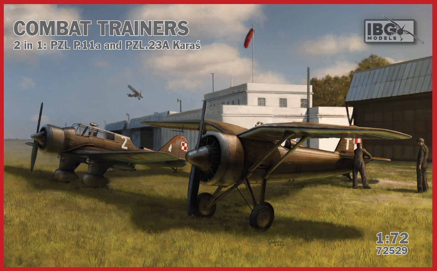 IBG Models 1/72 COMBAT TRAINERS 2 in 1: PZL 23A and PZL P.11a | 5907747901698