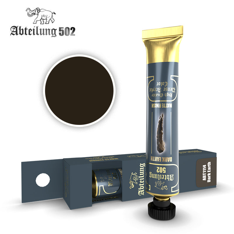 Abteilung502 High Quality Dense Acrylic, Dark Earth