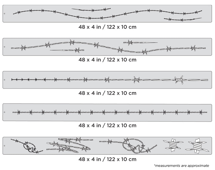 IWATA Artool Wired Freehand Airbrush Template by Dean Loucks | 758240200017