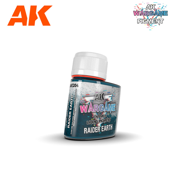 AK Interactive Wargame Enamel Liquid Pigments Raider Earth 35ml | 8435568330528