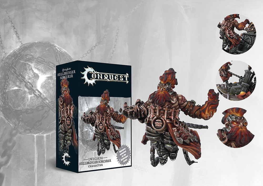 Conquest, Dweghom - Hellbringer Sorcerer (PBW7344) | 5213009013901