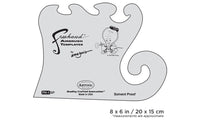 IWATA Artool FH1 Freehand Airbrush Template by Eddie Young | 758240003113