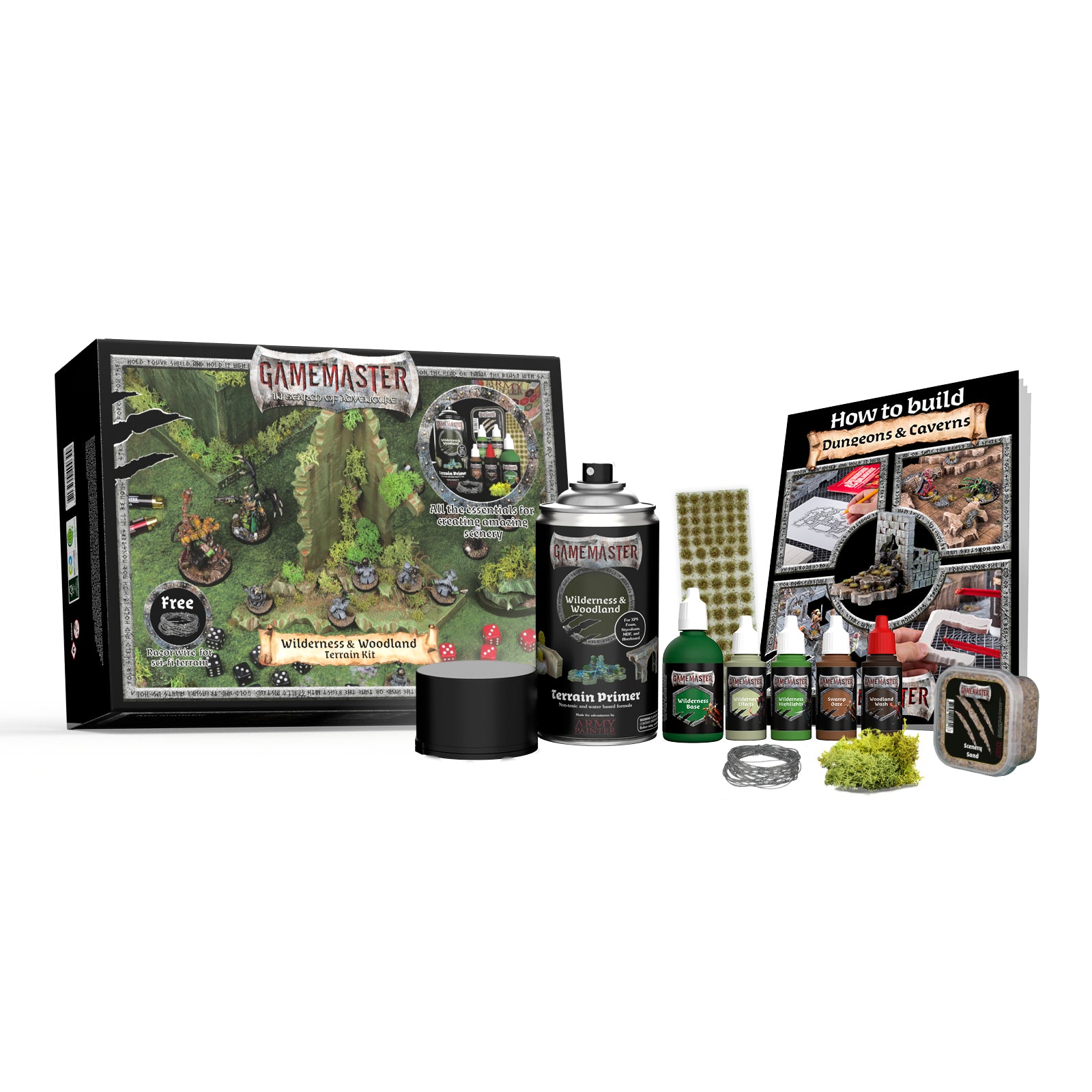 GAMEMASTER Wilderness & Woodlands Terrain Kit | 5713799400399