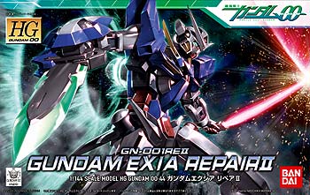 Bandai HG 00 1/144 #44 Gundam Exia Repair II "Gundam 00"