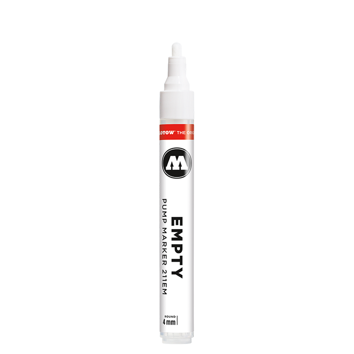 Molotow 211EM Empty Pump Marker, 4mm | 4250397600383
