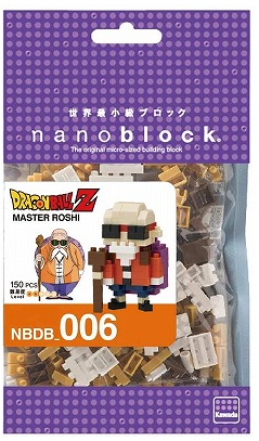 Nanoblock Character Collection Series Master Roshi 'Dragon Ball Z'