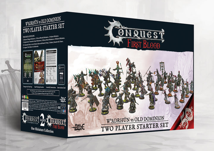Conquest, First Blood - Two player Starter Set (PBW1006) [Sale ends when item is out of stock] | 5213009013987