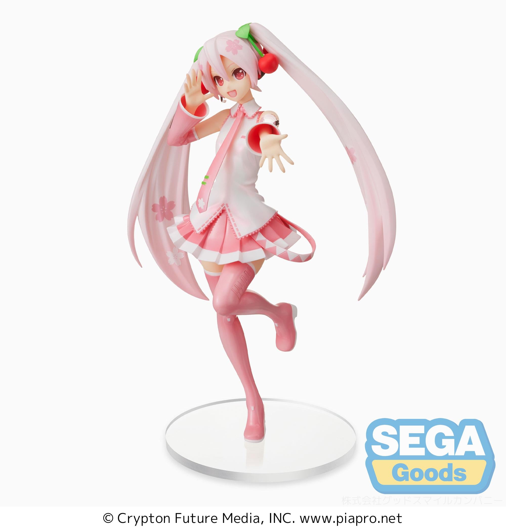 Good Smile Company Hatsune Miku Series SPM Figure 'Sakura Miku' Ver. 3