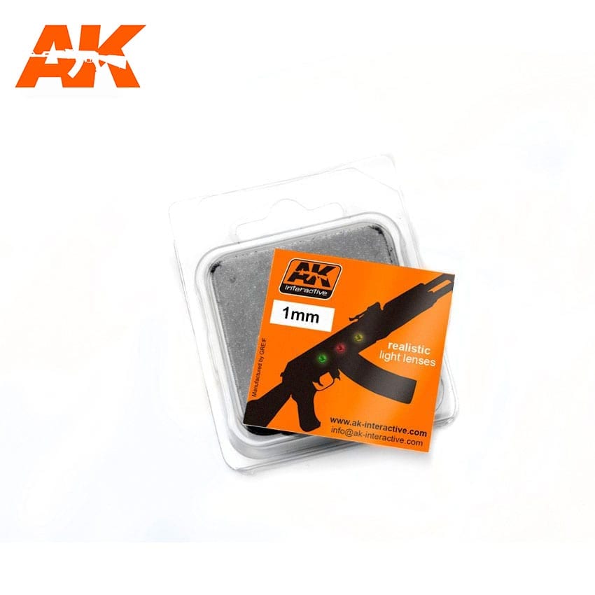 AK Interactive Lights For Planes - 1mm Lenses | 8436535572323