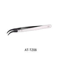 DSPIAE High Precision Stainless Steel Angled Tweezers | 6970845569540