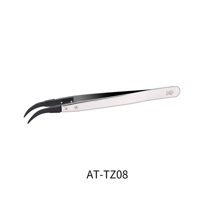 DSPIAE High Precision Stainless Steel Angled Tweezers | 6970845569540