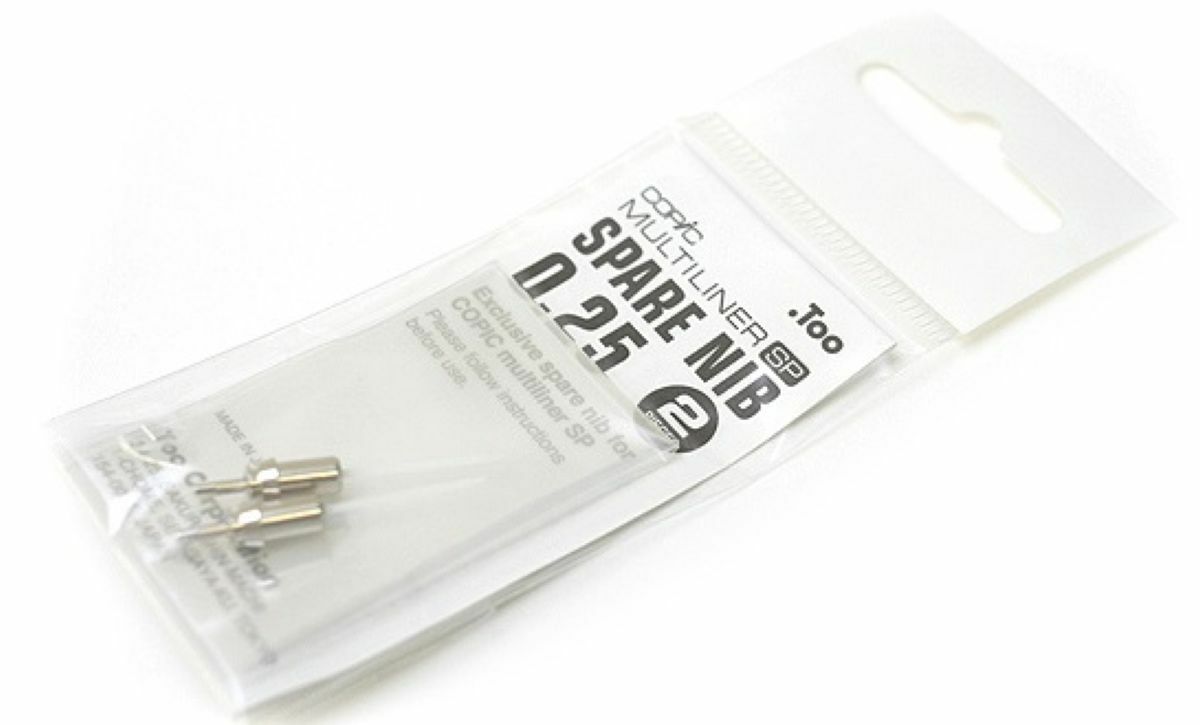 Copic Multiliner SP Spare Nibs - 0.25mm, 2Pcs | 4511338041345