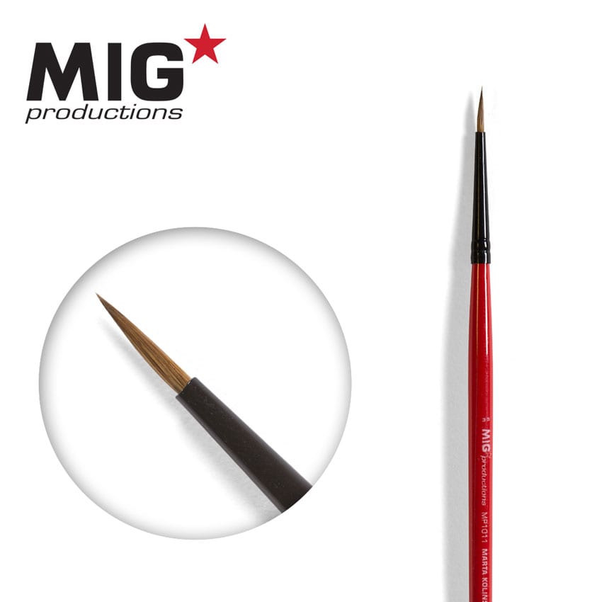 MIG Brush Round 3/0 (Marta Kolinsky) | 8436564928368