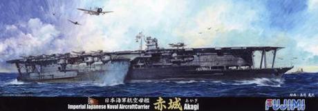 Fujimi 1/700 Japanese aircraft carrier 'AKAGI'